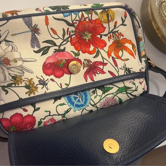 COPY - Gucci Flora Small Printed Shoulder Bag - Picture 5 of 15